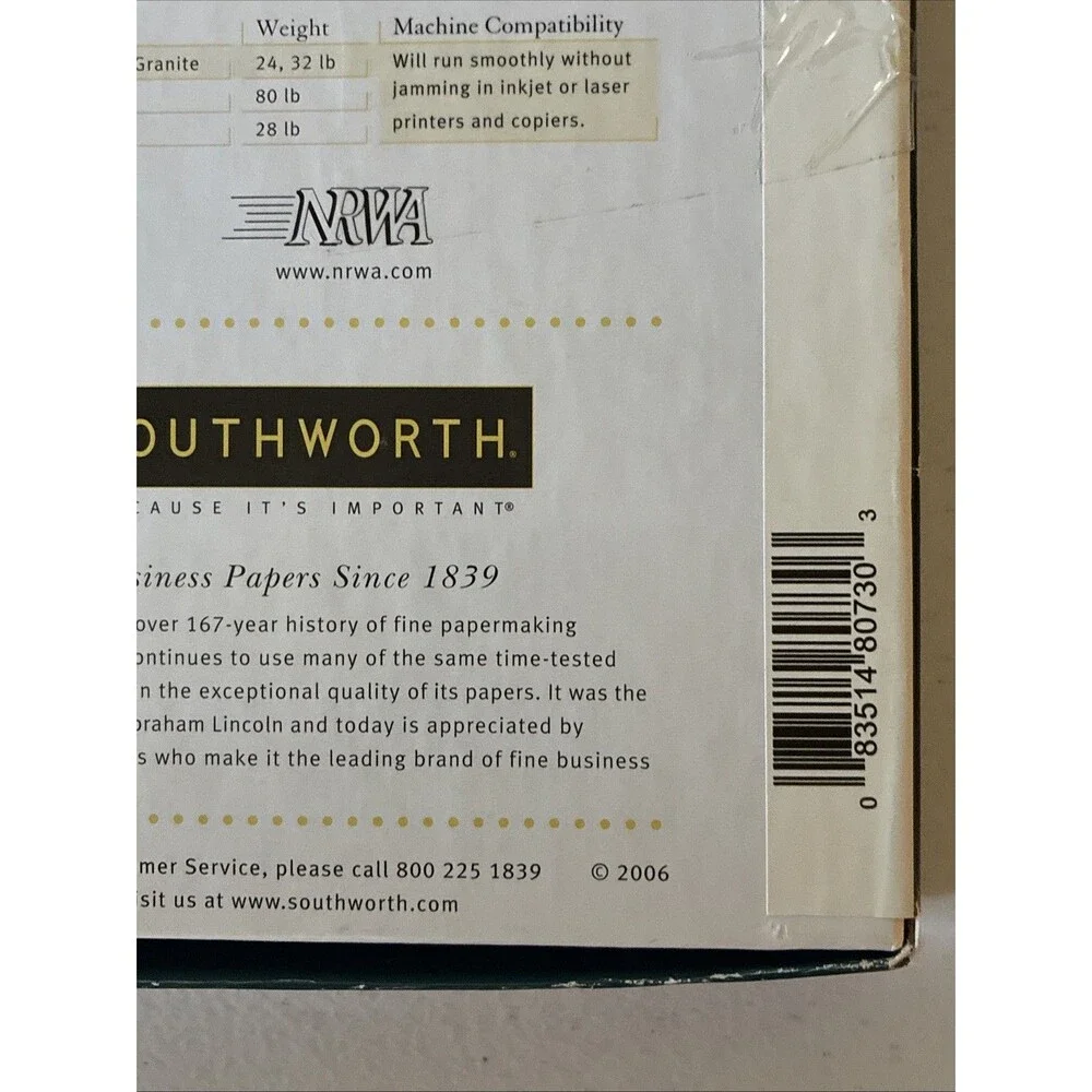 Southworth white resume